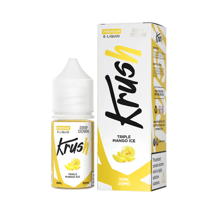 DRIP DOWN KRUSH SERIES TRIPLE MANGO ICE 30ML