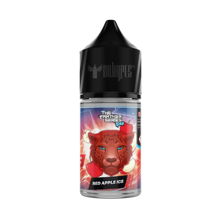 DR VAPES PANTHER SUPER ICE RED APPLE ICE 30ML 30MG