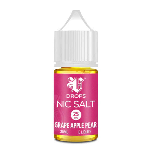 V DROPS – NIC SALT GRAPE APPLE PEAR 30ML 25MG