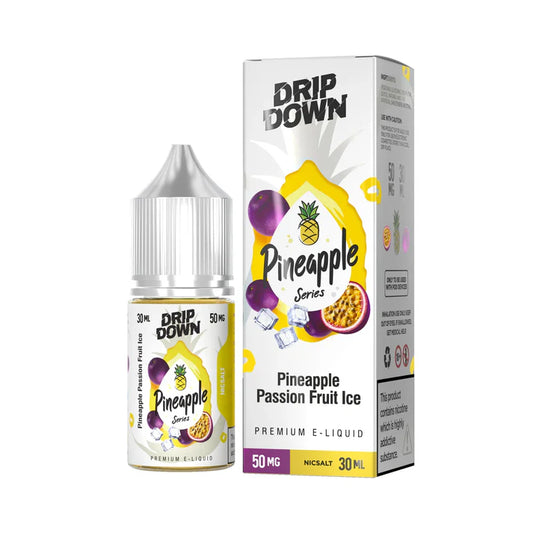 DRIP DOWN PINEAPPLE SERIES PINEAPPLE PASSIONFRUIT ICE 30ML