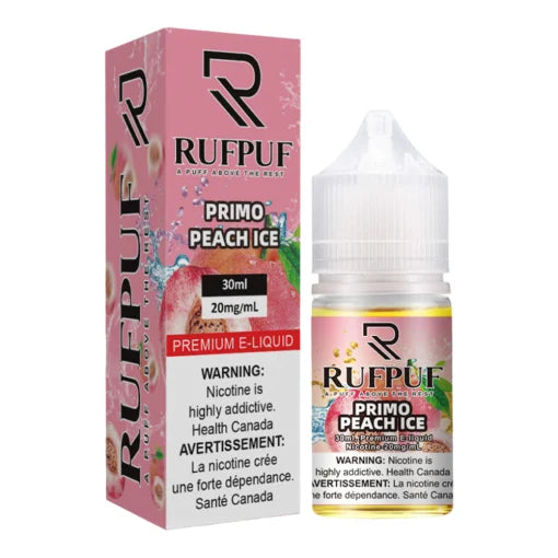 RUFPUF PRIMO PEACH ICE SALTNIC 30ML